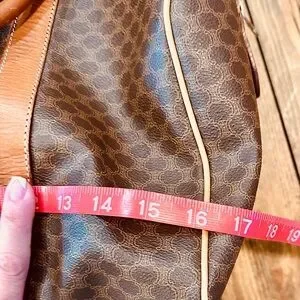 Celine | Accessories | Celine Classic Dark Brown And Tan  display picture 3